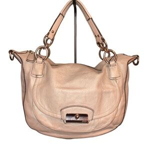 Coach Kristin Leather Hobo Shoulder Bag (Style 19302) — Crossbody Strap Missing